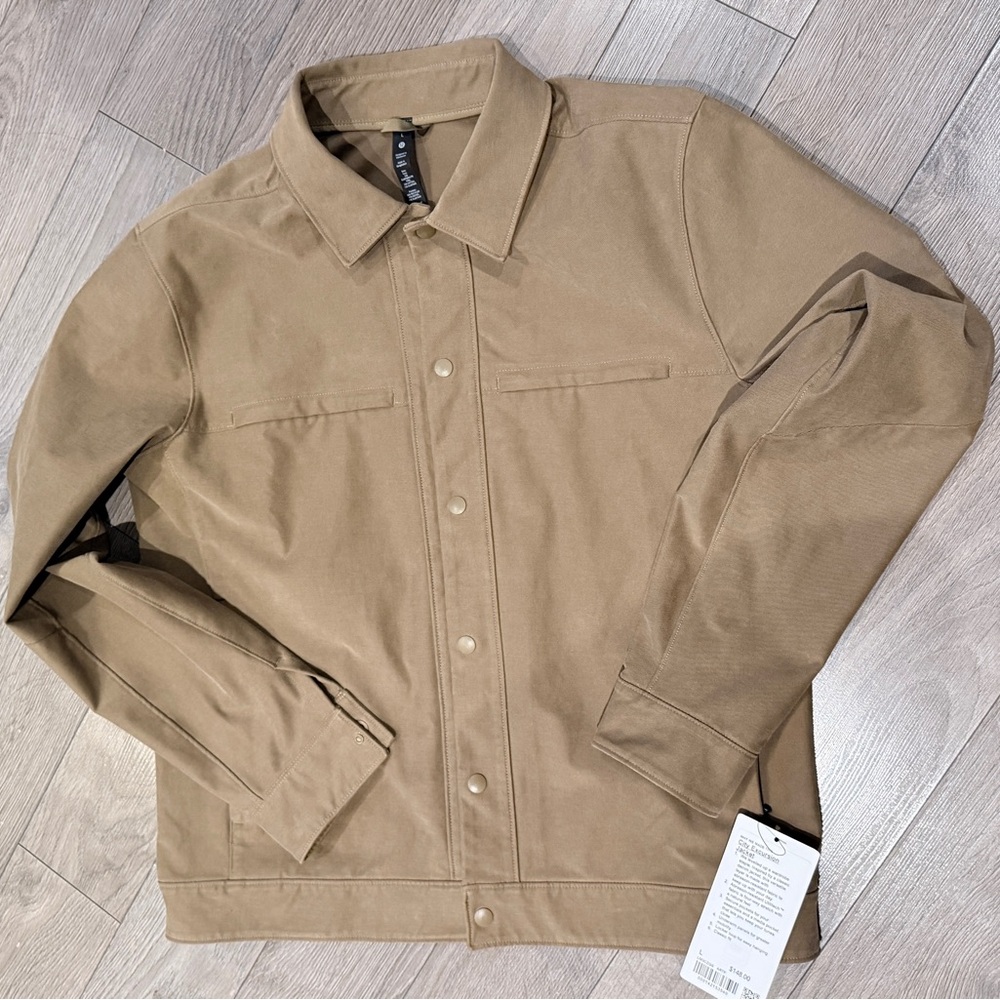 lululemon Men's Tan Truck Jacket